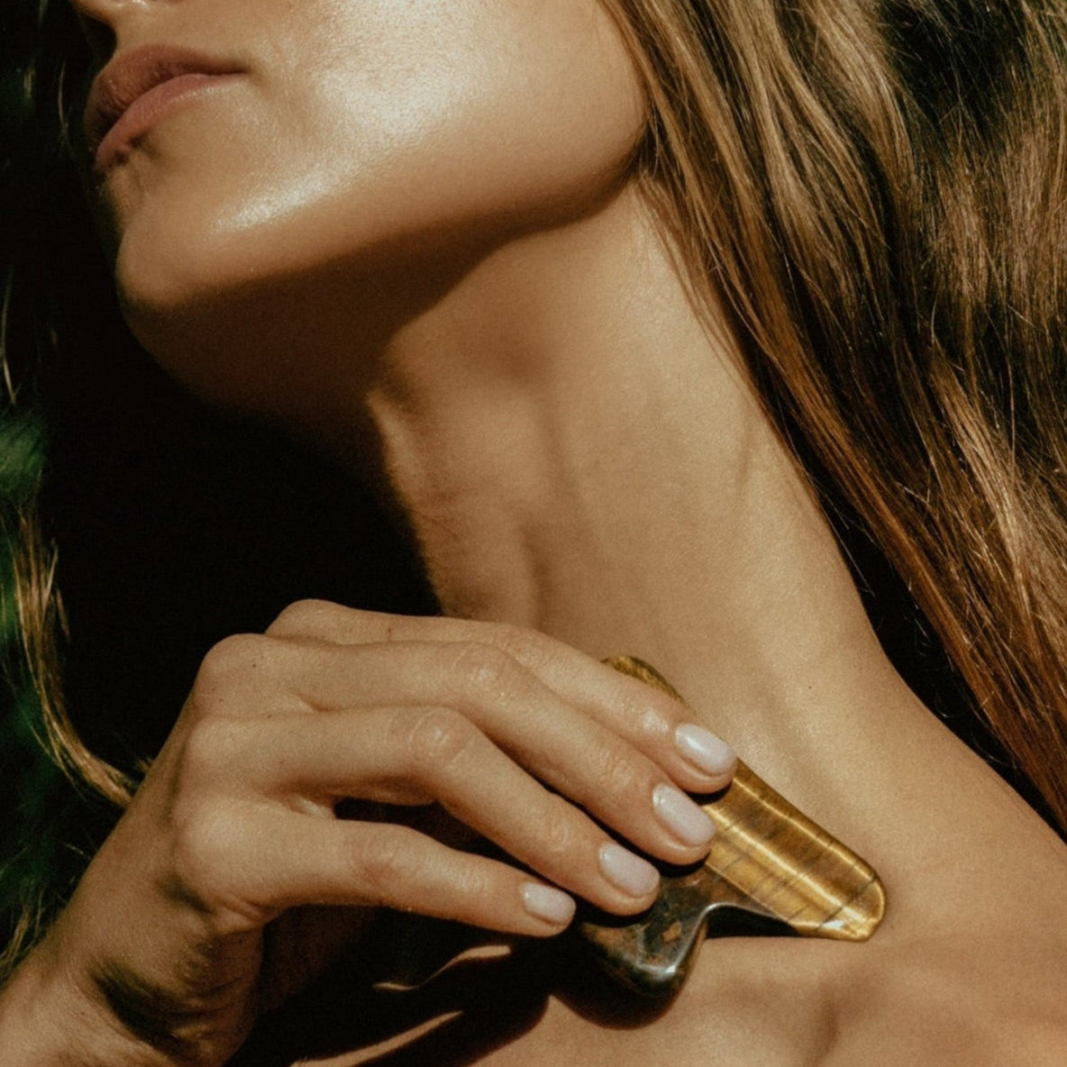 Tiger Eye Gua Sha Facial Tool