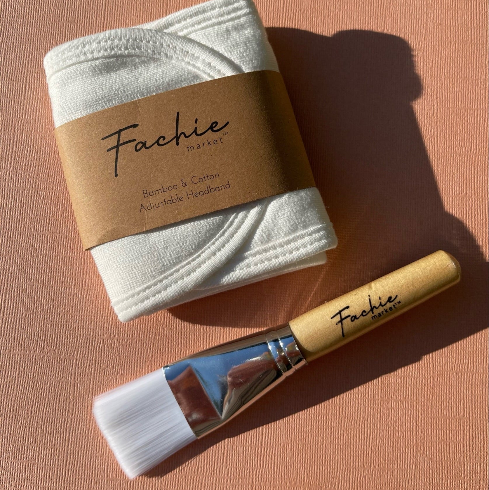 Diadema de bambú / algodón