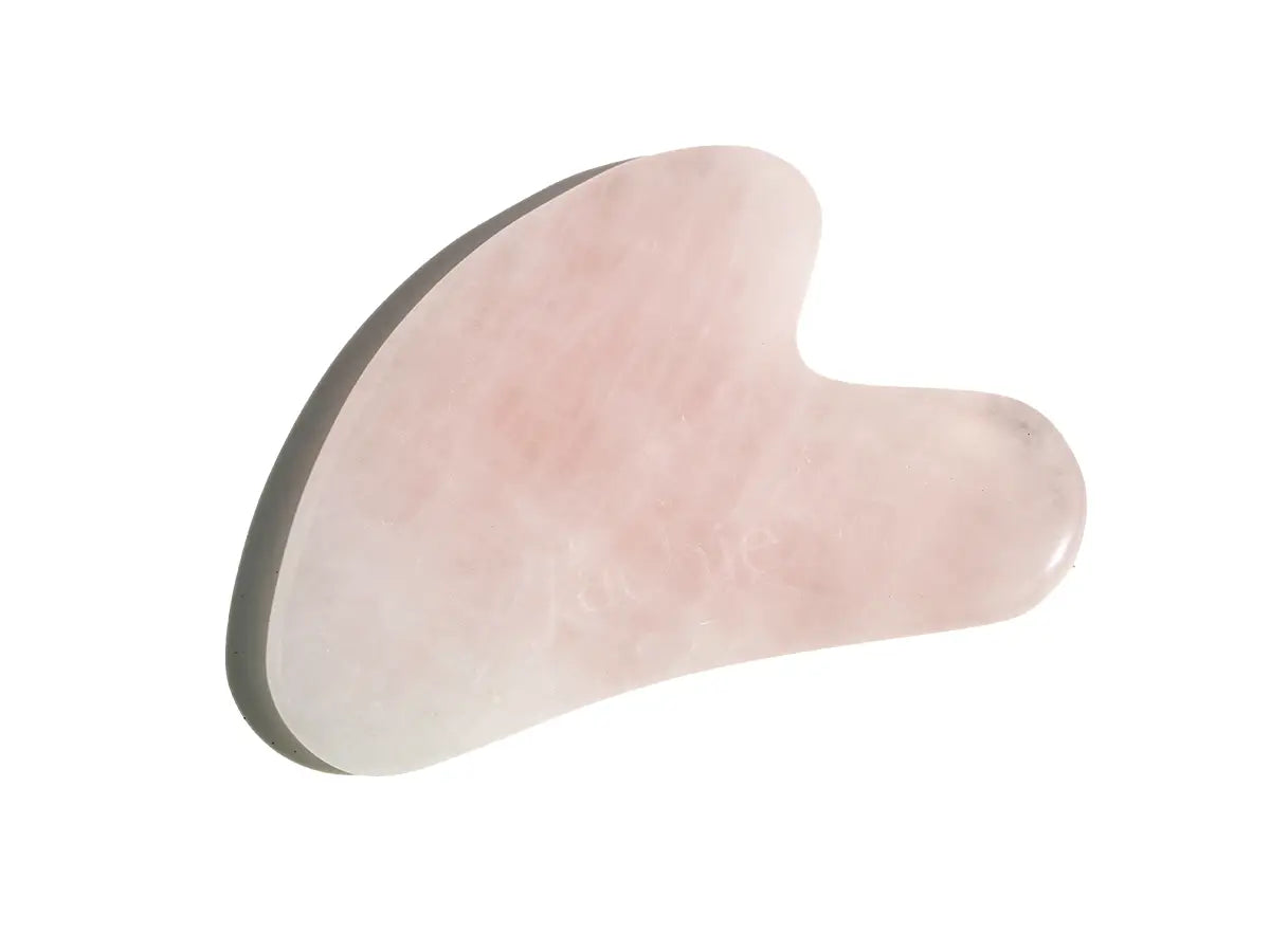 Rose Quartz - Herramienta de masaje facial Gua Sha