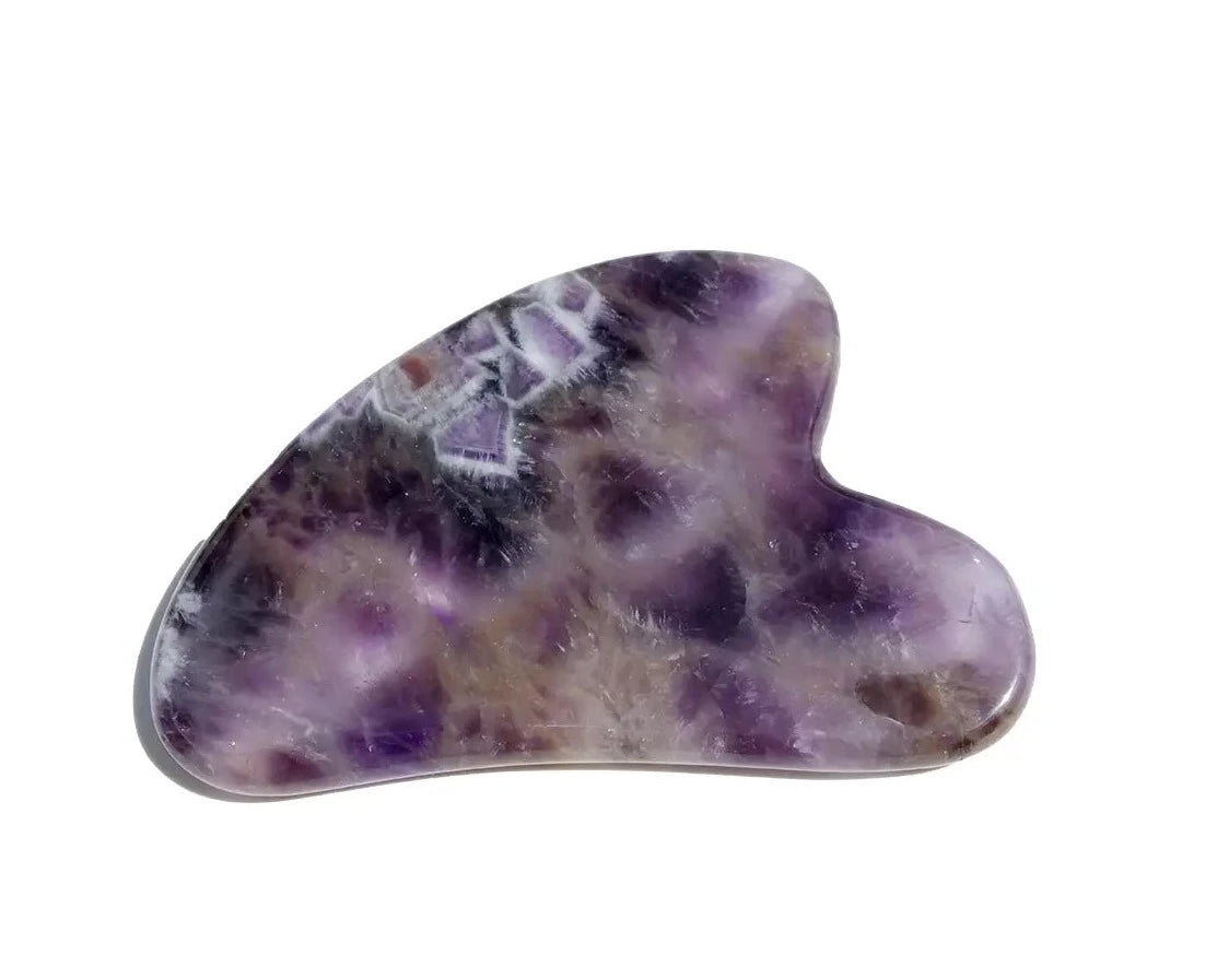 Gua Sha - Amethyst - Herramienta de masaje facial