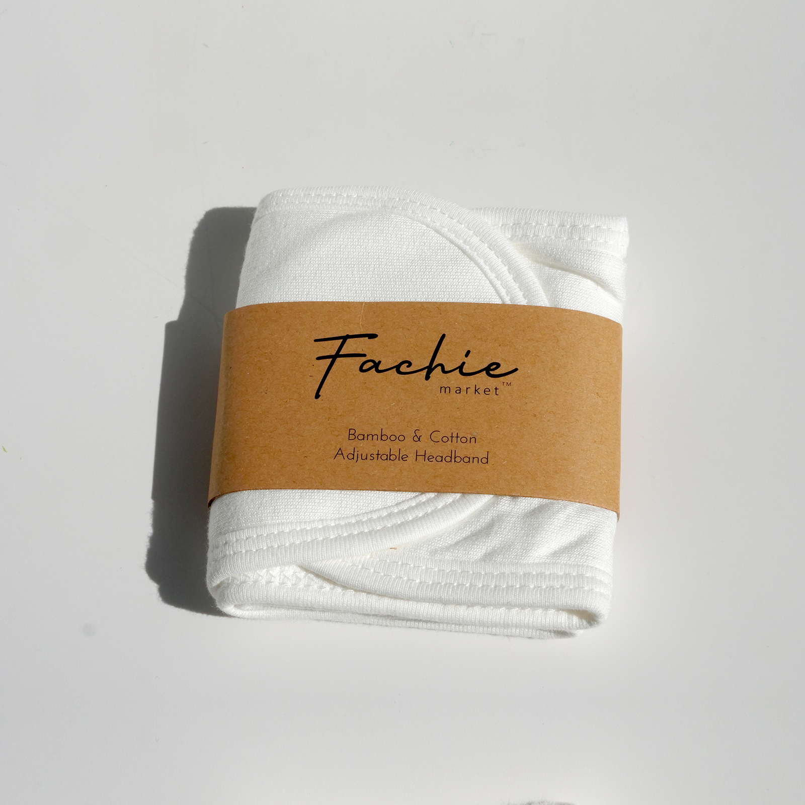 Diadema de bambú / algodón