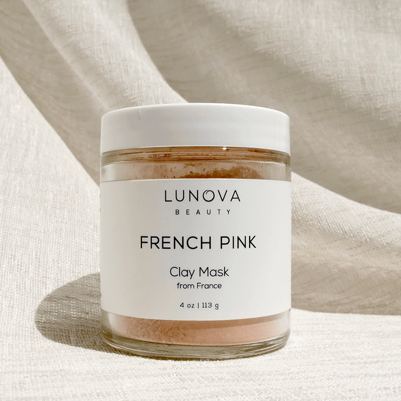 French Pink - Clay Mask - Face Mask Lunova Beauty - Fachie Market