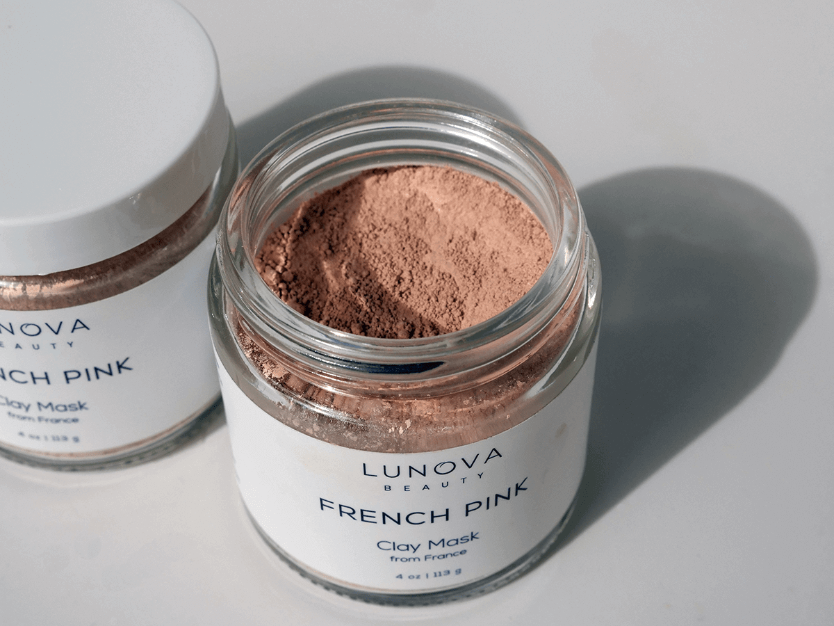 French Pink - Clay Mask - Face Mask Lunova Beauty - Fachie Market