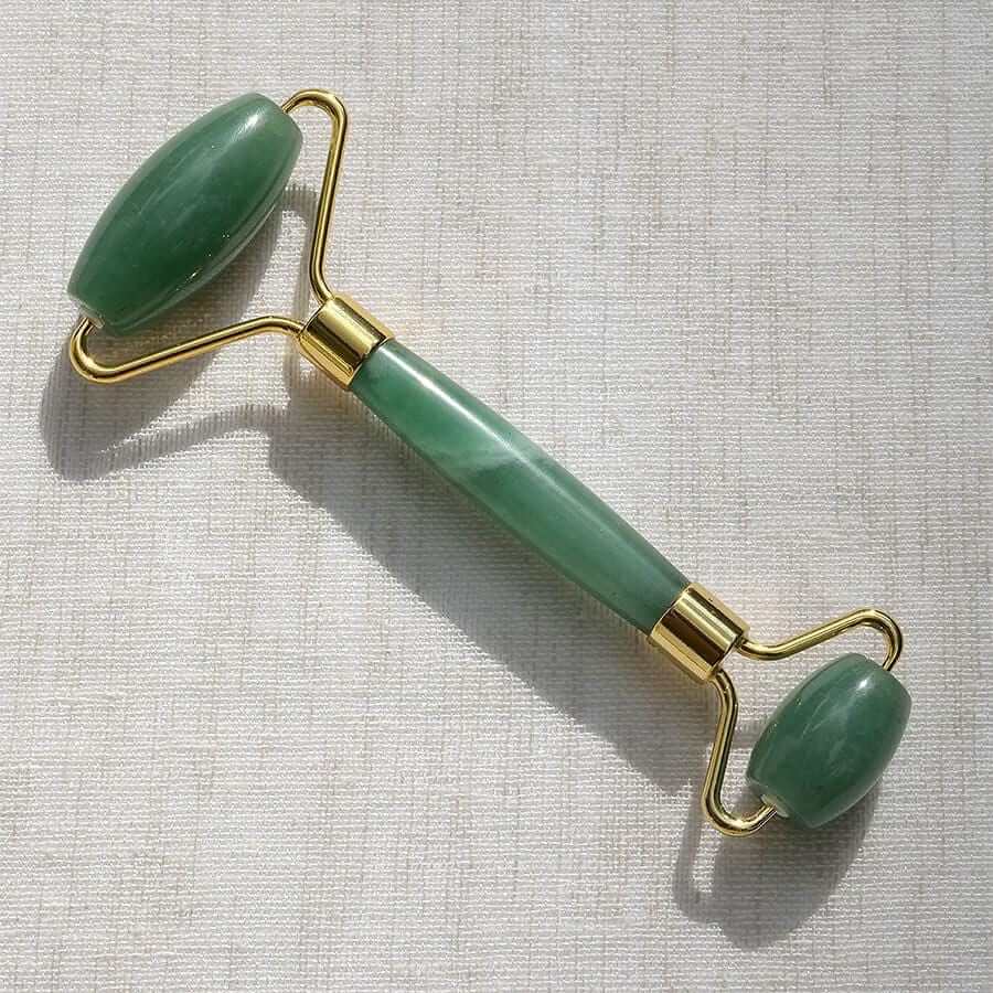 Green Aventurine Facial Roller - Face/Body Tool Fachie Market - Fachie Market™