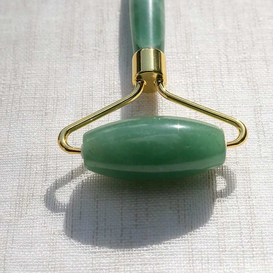 Green Aventurine Facial Roller - Face/Body Tool Fachie Market - Fachie Market™