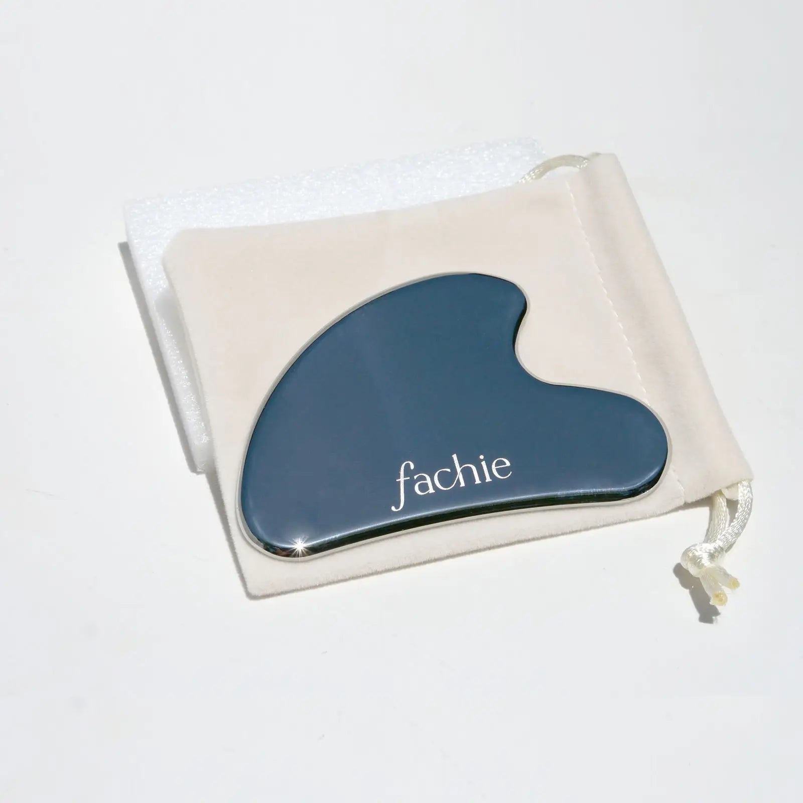 Herramienta facial Gua Sha de acero inoxidable