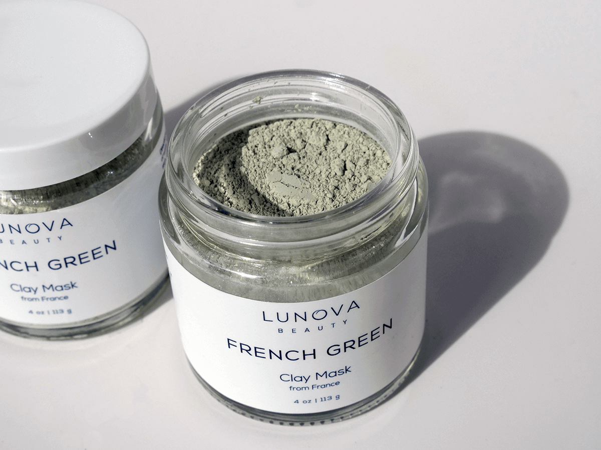 French Green - Clay Mask - Face Mask Lunova Beauty - Fachie Market