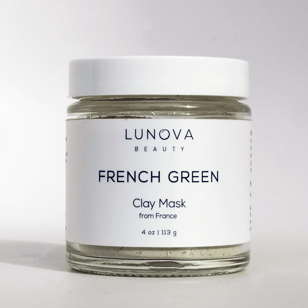 French Green - Clay Mask - Face Mask Lunova Beauty - Fachie Market