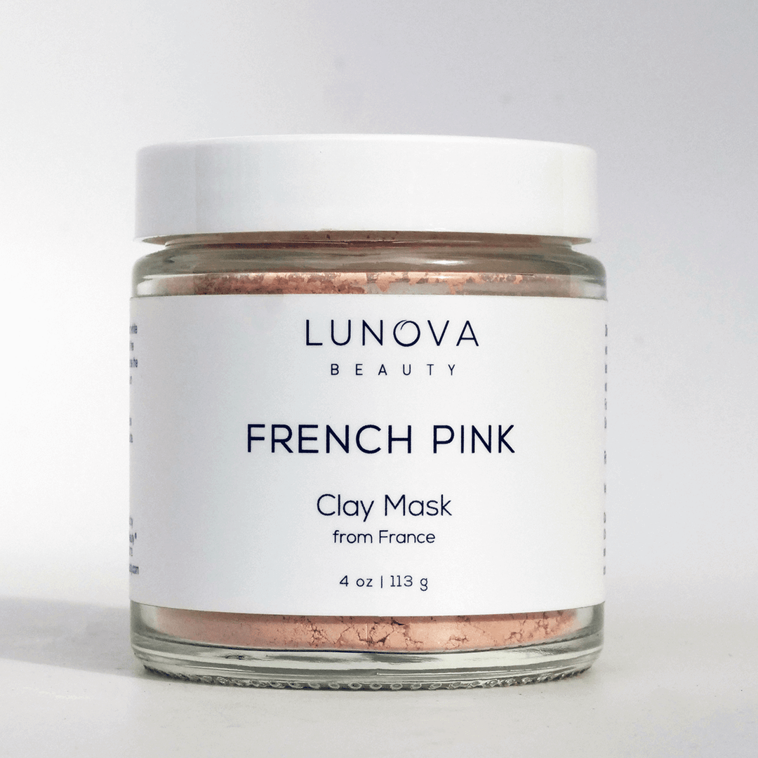 French Pink - Clay Mask - Face Mask Lunova Beauty - Fachie Market