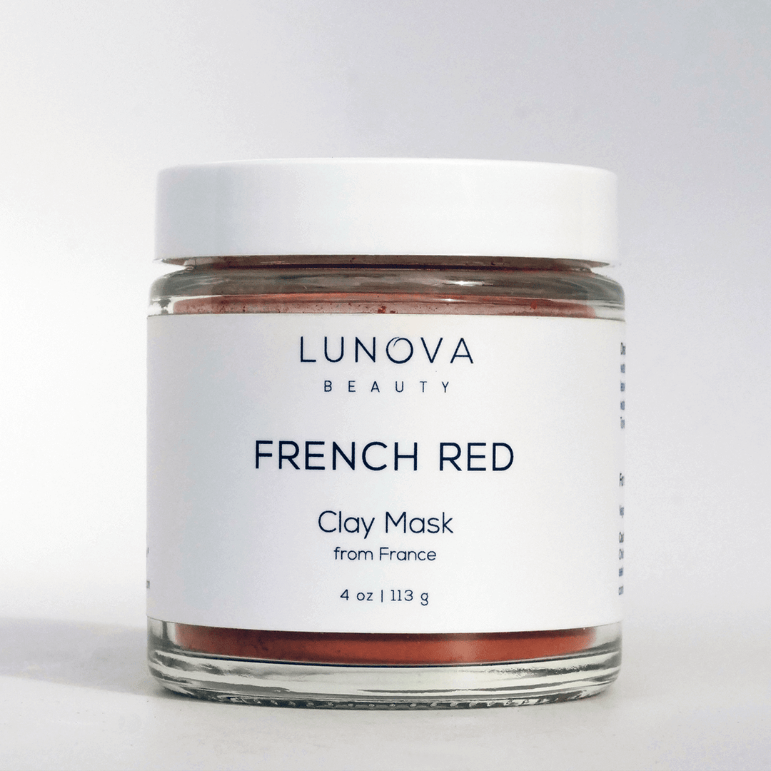 French Red - Clay Mask - Face Mask Lunova Beauty - Fachie Market
