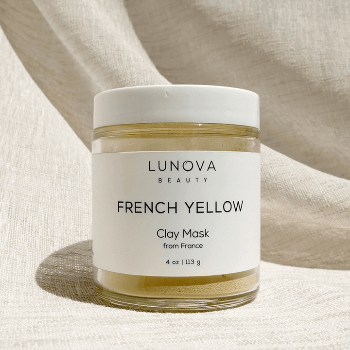 French Yellow - Clay Mask - Face Mask Lunova Beauty - Fachie Market