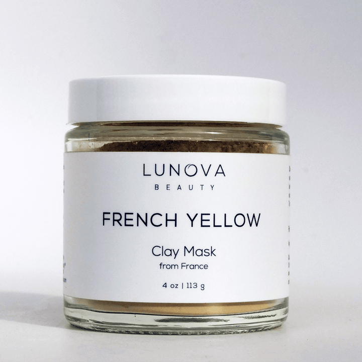 French Yellow - Clay Mask - Face Mask Lunova Beauty - Fachie Market