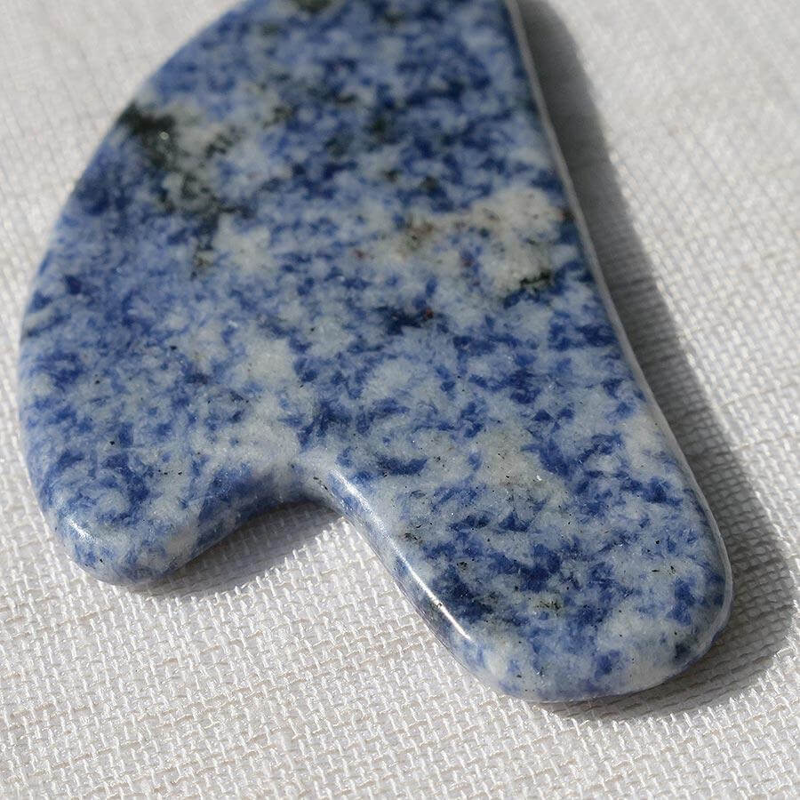 Blue Spot Jasper Gua Sha Facial Sculpting Tool - Face/Body Tool Fachie Market - Fachie Market™