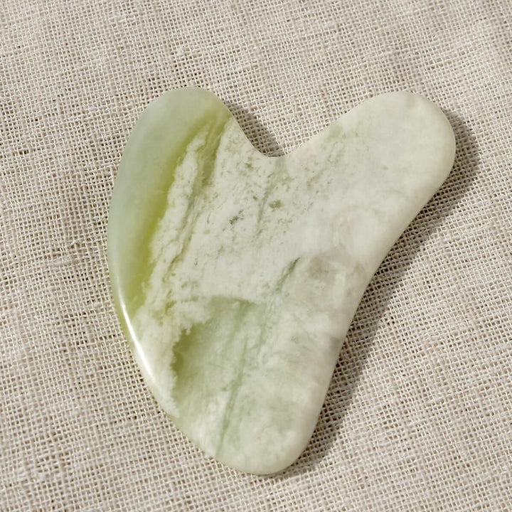 Green Jade - Natural Stone Gua Sha by Fachie Beauty