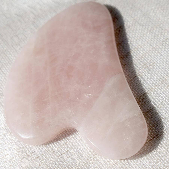 Rose Quartz Gua Sha Facial Sculpting Tool - Face/Body Tool Fachie Market - Fachie Market™