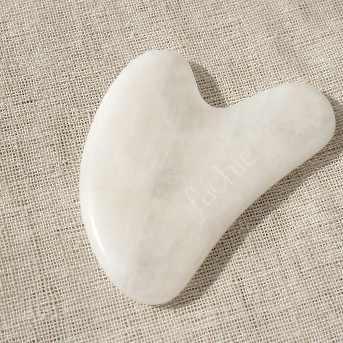 White Jade - Natural Stone Gua Sha by Fachie Beauty