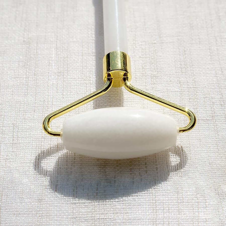 White Jade Facial Roller - Face/Body Tool Fachie Market - Fachie Market™