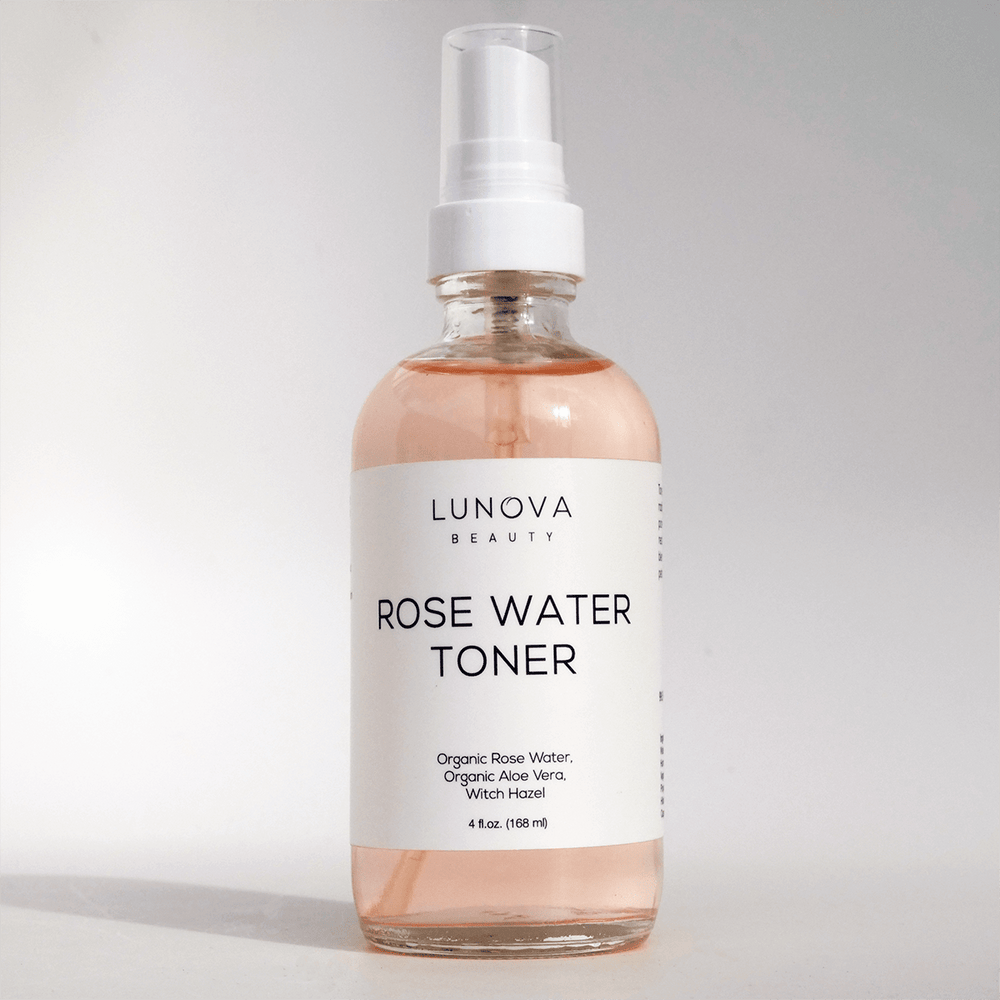 Rose Water Facial Toner - Face Toner/Mist Lunova Beauty - Fachie Market™