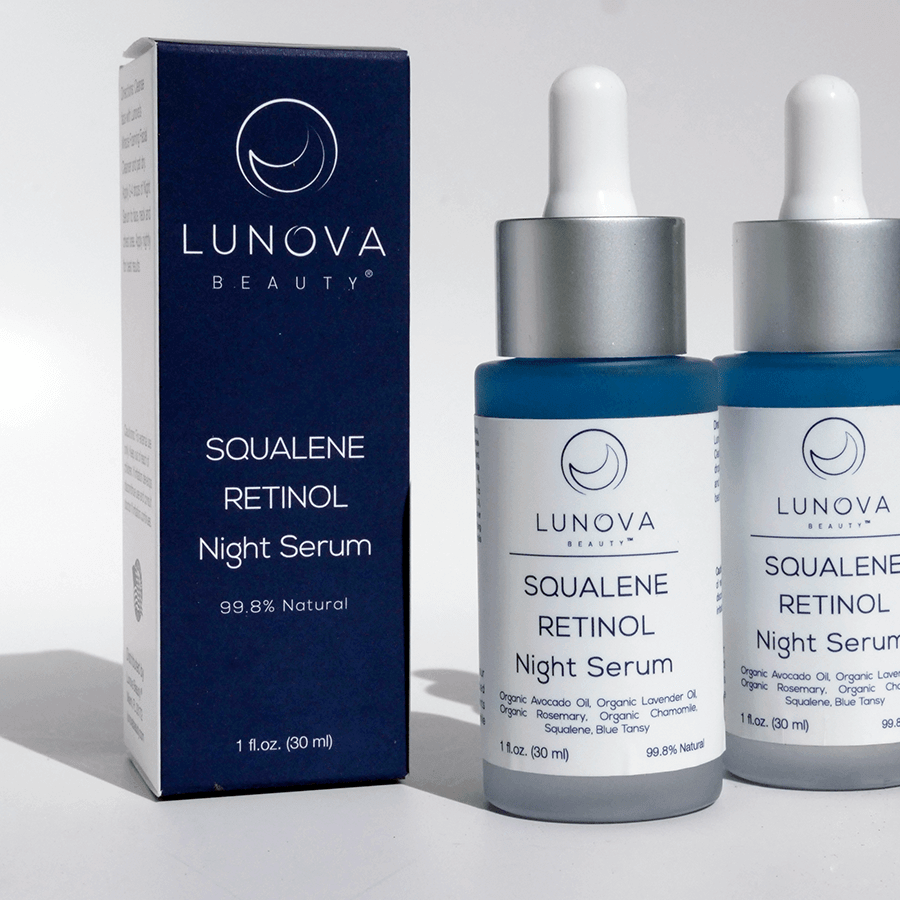 Squalene | Retinol Night Serum - Face Serum Lunova Beauty - Fachie Market™