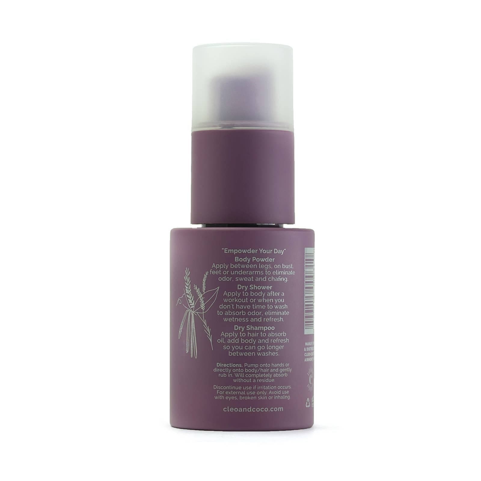 Dry Shampoo/Body Powder Sweet Surrender, Lavender Vanilla